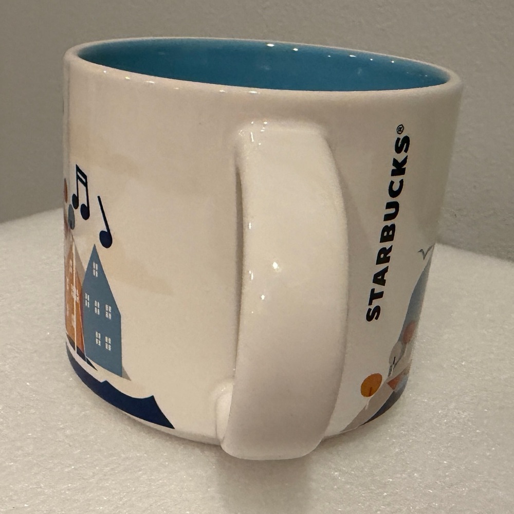 Starbucks Bergen Norway You Are Here Series Mug YAH NIB - Picture 5 of 6